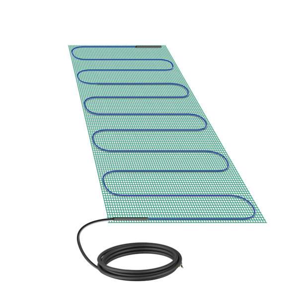 WarmlyYours TempZone Electric Floor Heating Shower or Bench Mat 120V